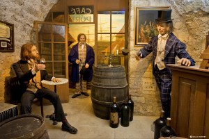 une scène du musée du vin