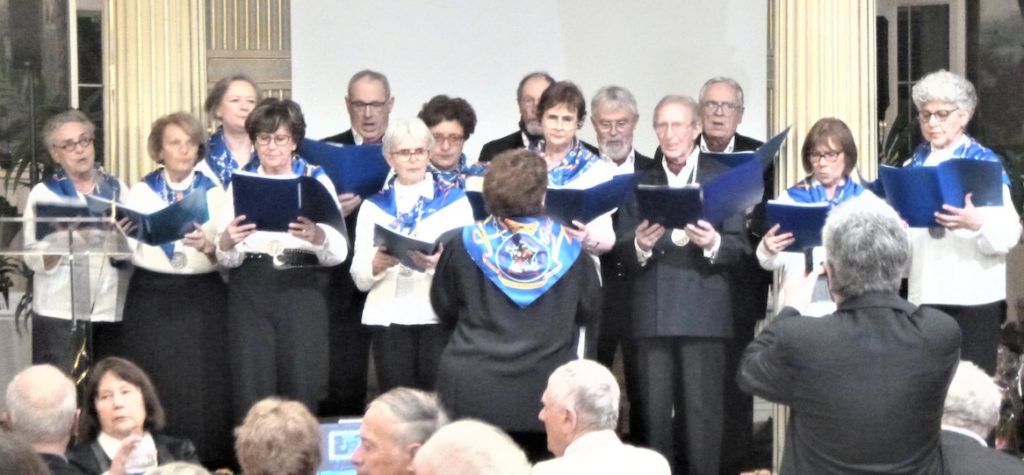 La chorale au diner